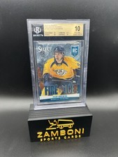 2013-14 Panini Select Filip Forsberg Fire On Ice Rookie RC BGS 10 Pristine Pop 1