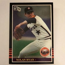 Donruss 1985 Nolan Ryan #60 Houston Astros MLB Baseball Trading Card