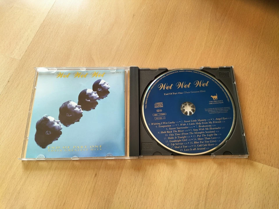 CD Wet Wet Wet End Of Part One Their Greatest Hits 1993 - Bild 3 von 3