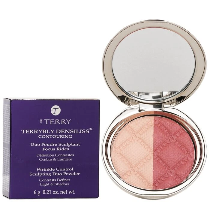 By Terry - Terrybly Densiliss Blush Contouring Duo Powder - # 400 Rosy Shape 6g/ Foto 2 de 3