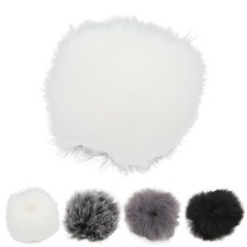 Lavalier Wind Muff Microphone Furry Windscreen Muff Lapel Microphone Cover 0 CHU