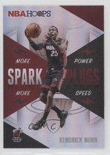2020-21 Panini NBA Hoops Spark Plugs Kendrick Nunn #11 0ce9
