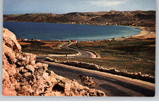 The Bathing Resort at Ghadira Bay Mellieha Malta Postcard