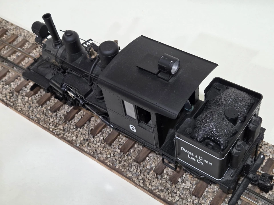 Bachmann Spectrum G 1/20.3 Climax 25t Class B Steam Locomotive - Black Pn81180 - Image 3 of 4