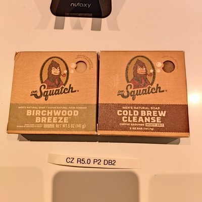 2x Dr. Squatch Seife 1x Birchwood Breeze 1x Cold Brew Cleanse