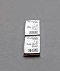 2 x 1 Gram .999 Fine Silver Bar - Valcambi Suisse Bars Almost UNC