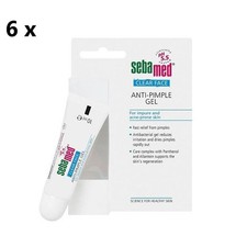 6 x SEBAMED Clear Face Anti-pimple Gel 10ml for Impure & Acne Prone Skin