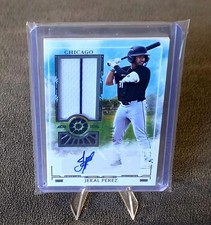 2025 Panini Boys Of Summer Baseball Jeral Perez PM-JPZ Auto Relic #d 19/99 