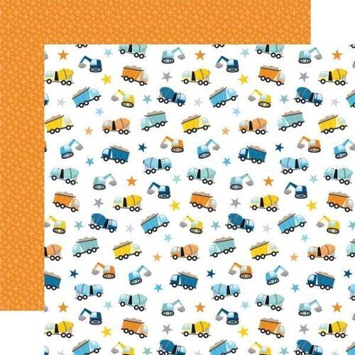 ECHO PARK "LITTLE BUILDER" 12X12 COLLECTION KIT BOYS TOYS SCRAPJACK'S PLACE - Picture 13 of 13