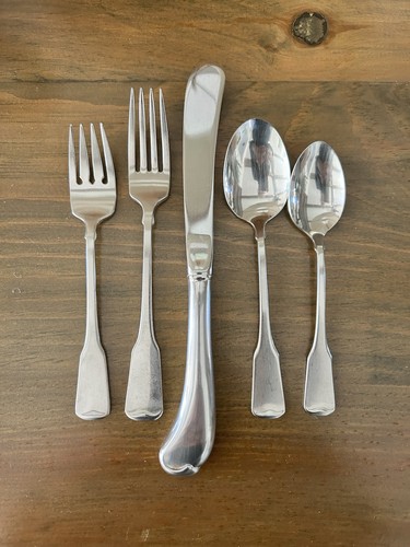 Oneda Amercan Colonal Stanless Steel Flatware Fve Pece Place
