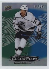 2024-25 Upper Deck Allure Color Flow Green Blue Quinton Byfield #CFL-46 13c4