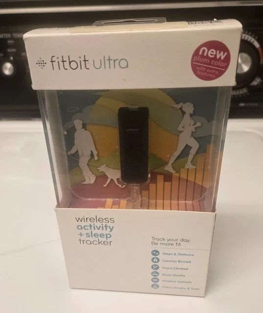 NEW Fitbit Ultra FB102P Wireless Activity & Sleep Tracker Plum