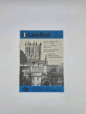 LincRail 1986–87 Passenger Timetable – Lincoln, Grimsby, Skegness, Nottingham