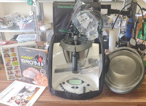 Thermomix TM31 + Tasche + Original MESSER + ZUB.NEU 1 Jahr Gewährleistung