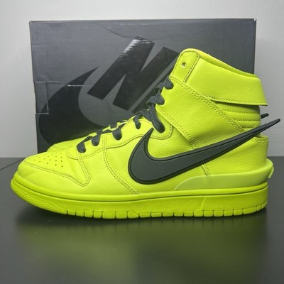 Size 8.5 - Nike AMBUSH x Dunk High Flash Lime