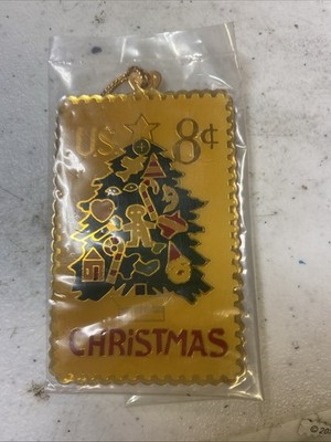 22 K Gold United States Post Office Seasons Greetings 1981  In Original Package