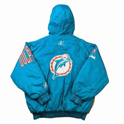Vintage NFL Miami Dolphins Logo Athletic Proline Shark Tooth