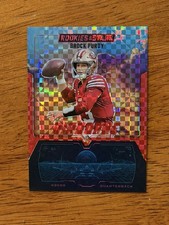 2025 Panini Rookies & Stars - Airborne Brock Purdy #21 Red Plaid
