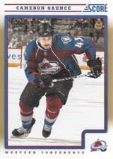 2012-13 Score Gold Rush #141 Cameron Gaunce - HKY