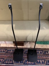 2 X GENUINE BOSE UFS-20 LIFESTYLE ACOUSTIMASS BLACK SPEAKER FLOOR STANDS