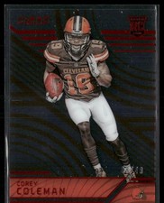 Corey Coleman 2016 Clear Vision Red RC 8/49 #162
