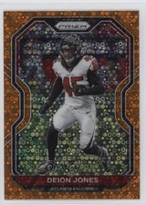 2020 Panini Prizm Orange Disco Prizm Deion Jones #230 14tz