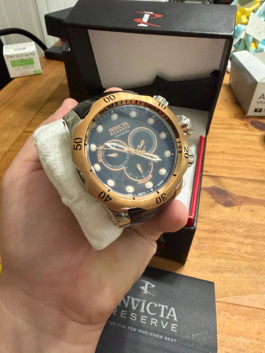 Preços baixos em Relógios de pulso pulseira de borracha Invicta