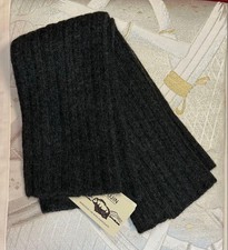 Yak Wool Down 100 Leg Warmers Long Organic Black Color