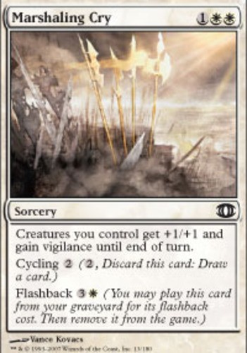 Marshaling Cry - Future Sight #13/180 MTG Magic The Gathering - Picture 1 of 1