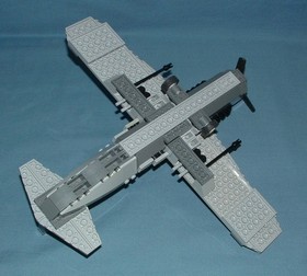 INDIANA JONES, FIGHTER PLANE ATTACK SET 7198 - LEGO - 2009 - USED