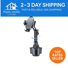 Rotatable Long Neck Car Cup Phone Holder - Fits 4-7 Inch Phones, 2025 Model