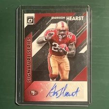 2020 Donruss Optic Garrison Hearst Signature Series Auto #SS-GH 49ers