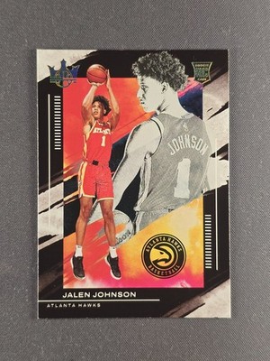 2021-22 Panini Court Kings #151 Jalen Johnson Level 3 III Rookie Card RC