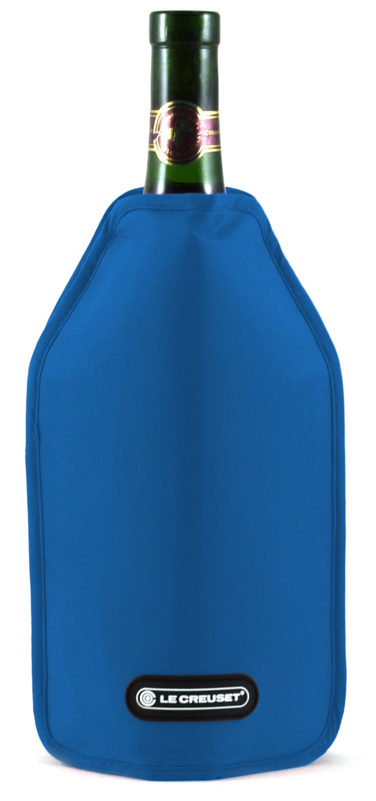 Le Creuset WA126 Wine Cooler Sleeve Marseille Blue Bottle Chiller Reusable
