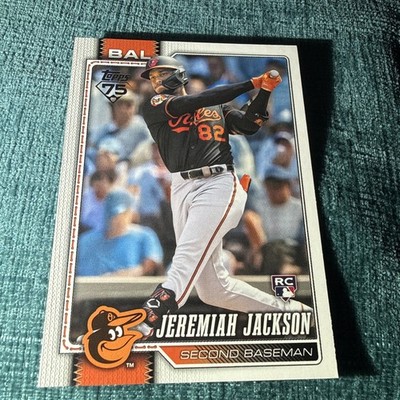 2026 Topps Series 1 #277 - Jeremiah Jackson - Rookie Logo - Baltimore Orioles