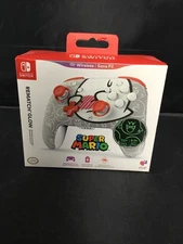 Authentic PDP REMATCH GLOW Wireless Controller for Nintendo Switch (BOO-HOO) NEW