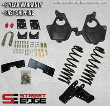 04-06 Silverado/Sierra Crew Cab 1500 2WD 5" Front & 7" Rear Lowering Kit