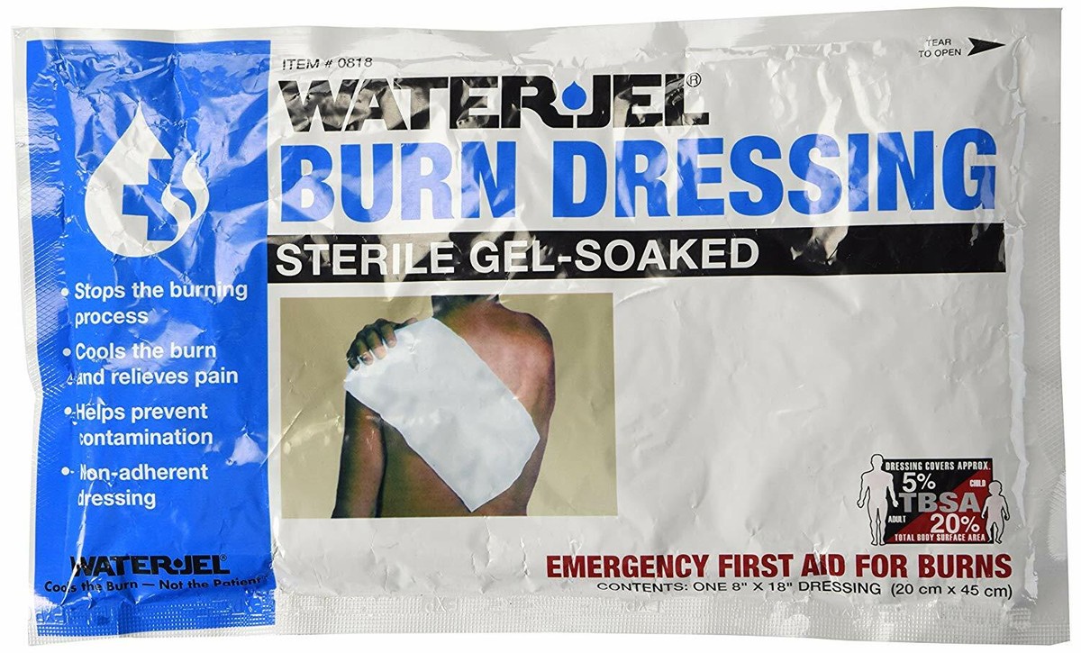burn sterile dressing WaterJel 8