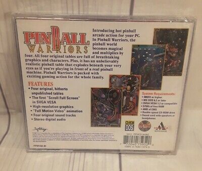 Vintage Computer Game Lot CD-ROM PC (Monopoly, Pinball Warriors, Pinball  Mania)