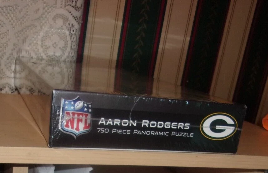 PUZZLE 750 PIEZAS OBRAS MAESTRAS AARON RODGERS GREEN BAY PACKERS #91548 NUEVO Foto 4 de 4