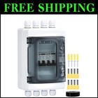 20 Amp Solar Disconnect Switch - Durable, Waterproof Breaker Box for Pv Systems