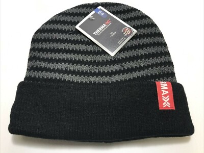 Thermax Adult Winter Knit Stocking Cap Beanie w/ Fur Lining 85g, Free Shipping!