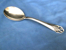 C.G. Hallberg Casserole/Berry Silver Plate Spoon CGH IMA ALP Sweden 8 1/4"