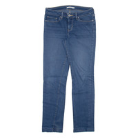 LEVI'S 712 Womens Jeans Blue Slim Skinny W28 L29