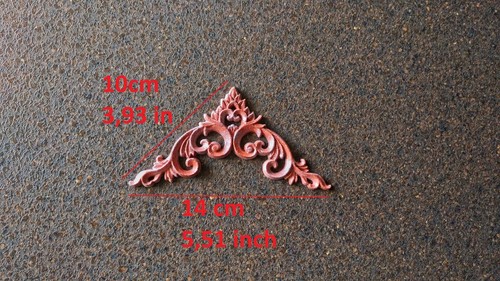 Vintage corners silicone mold 10 x 10cm, mold for clay, mold for resin, - Picture 2 of 12