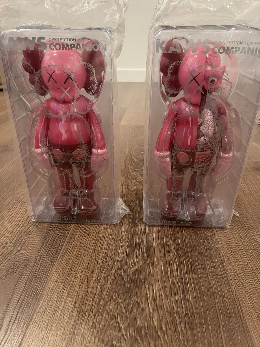 KAWS Companion Open Edition Blush set Of 2 Vinyl Figure 2016 | eBay