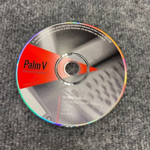CD software organizer desktop Palm V