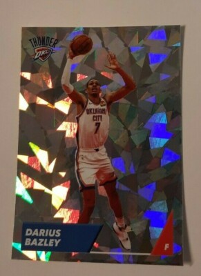 2021-22 Panini Sticker & Card Collection DARIUS BAZLEY Cracked Ice sticker #418