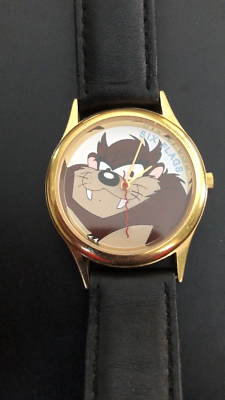 Vintage 1997 Looney Tunes Six Flags Taz Tasmanian Devil Wrist