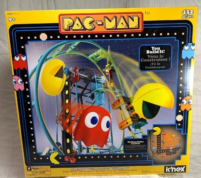 KâNEX PAC MAN Motorized ROLLER COASTER BUILDING SET 432 PIECES Nib Sealed 744476151889 | eBay